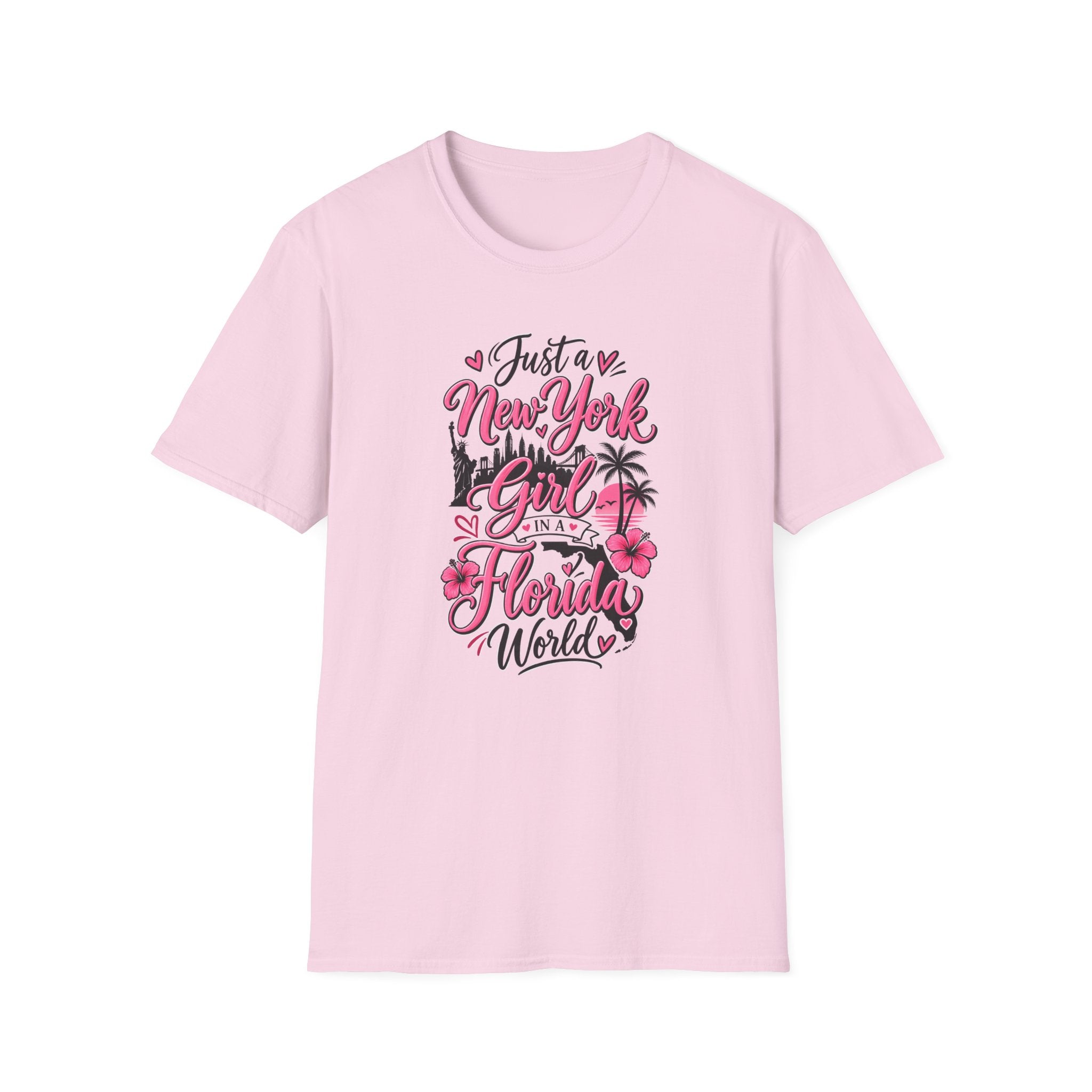 NY Girl in a FL World T-Shirt