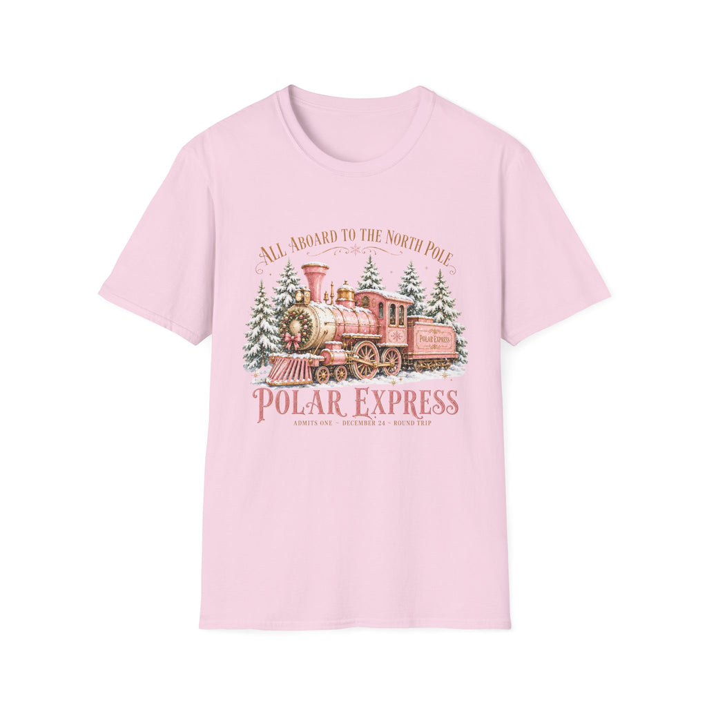 Pink Polar Express T-Shirt
