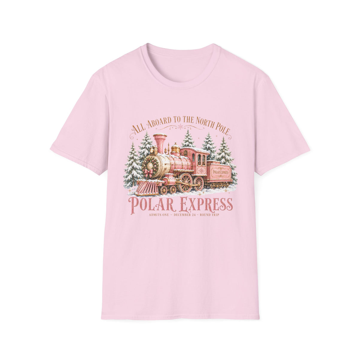 Pink Polar Express T-Shirt