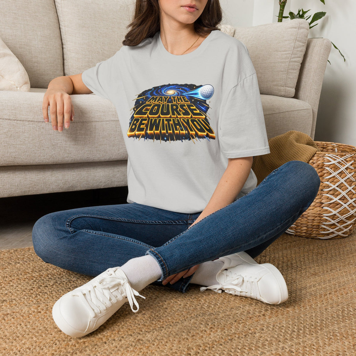May the Course Be with You Galaxy T-Shirt