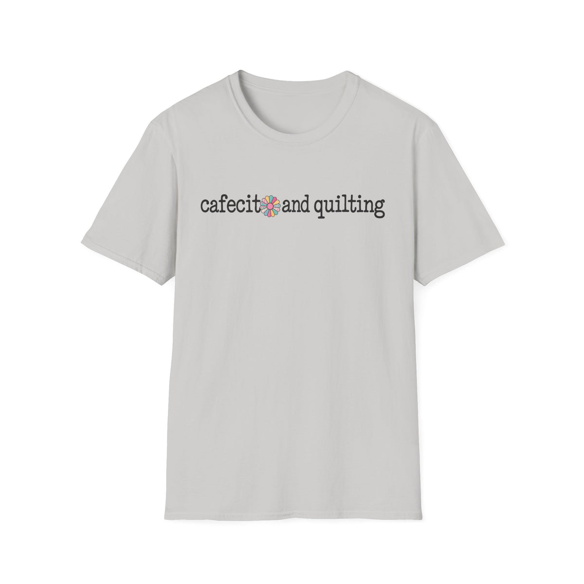 Cafecito and Quilting Dresden Flower T-Shirt