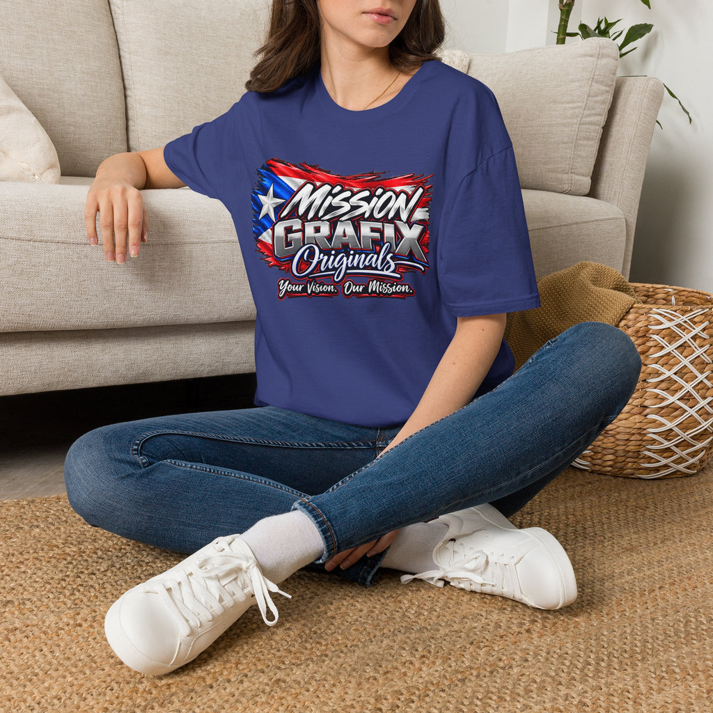 Mission Grafix Puerto Rican Flag T-Shirt