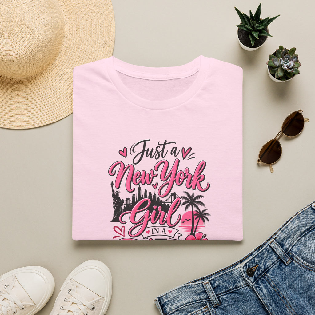 NY Girl in a FL World T-Shirt