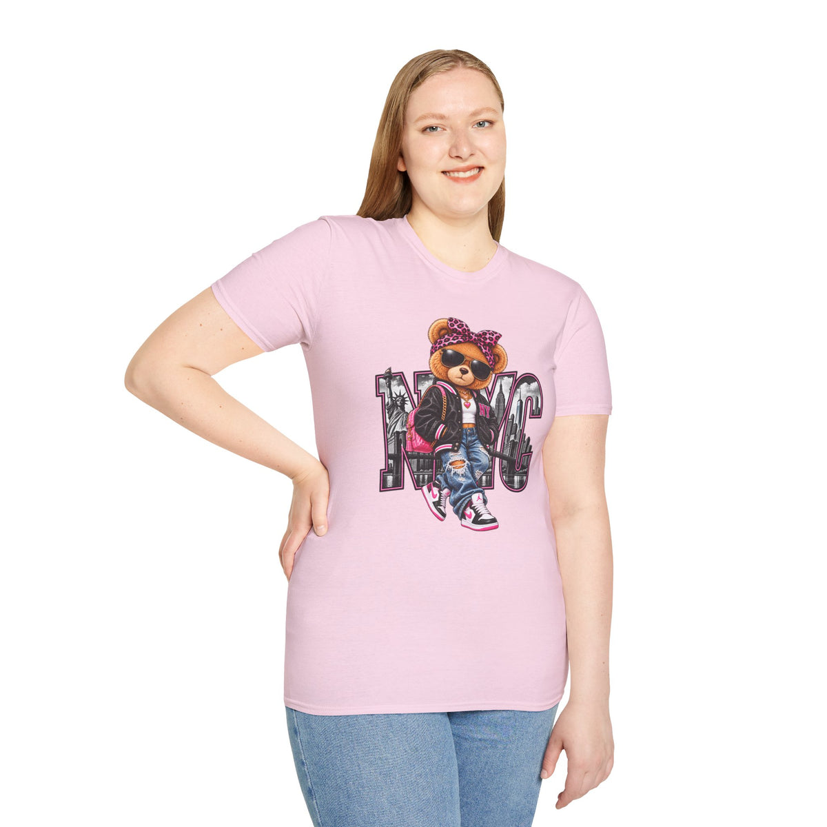 NYC Teddy Bear - Girl - T-Shirt