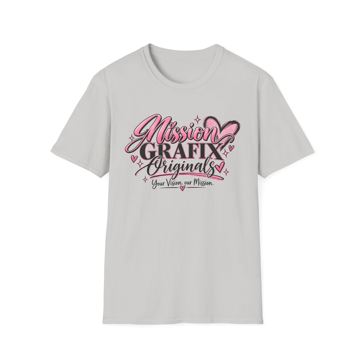 Mission Grafix Pink Heart T-Shirt