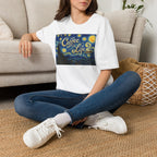 Coffee is Life Under A Starry Night T-Shirt