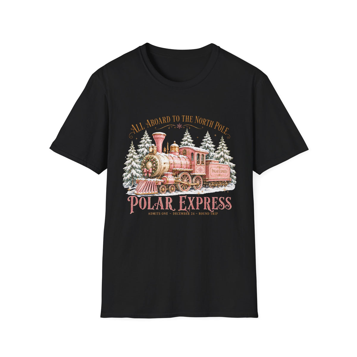 Pink Polar Express T-Shirt
