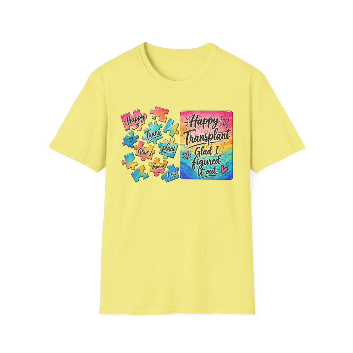 Happy Transplant Puzzle T-Shirt