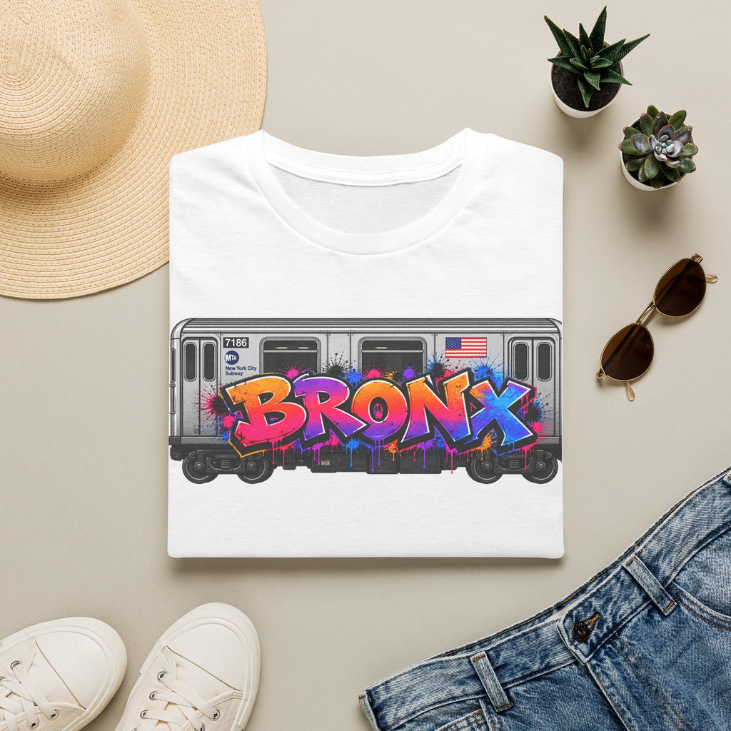 Bronx Graffiti Subway Car T-Shirt