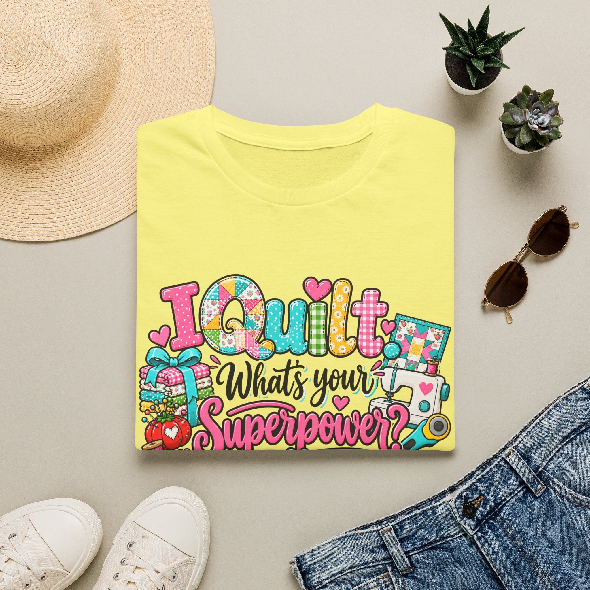 I Quilt What's Your Super Power T-Shirt