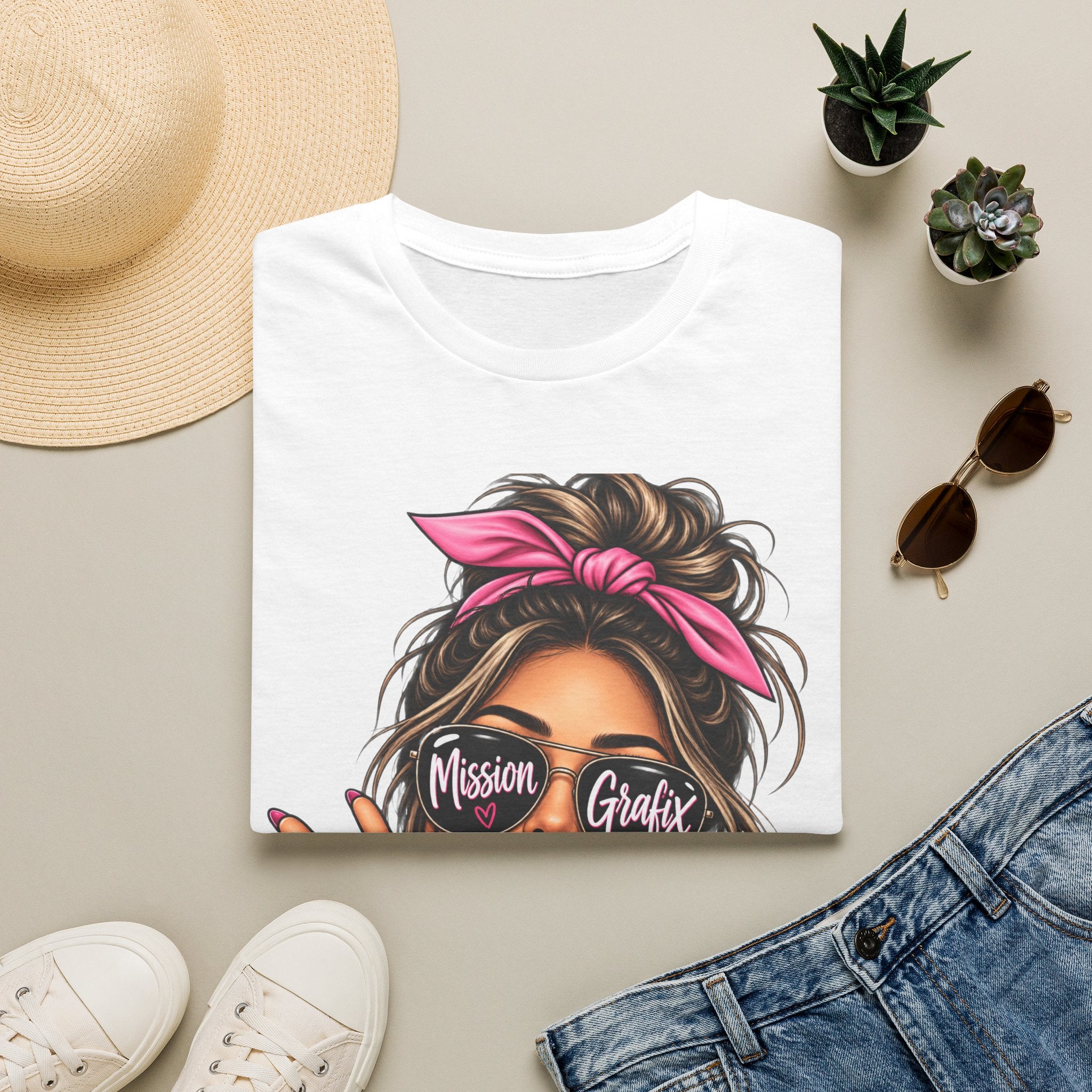 Mission Grafix Influencer Girl T-Shirt