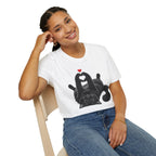 Cute Black Cat T-Shirt