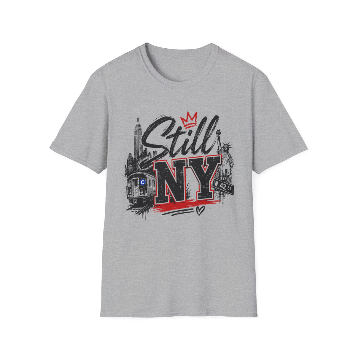Still NY - C Train - T-Shirt