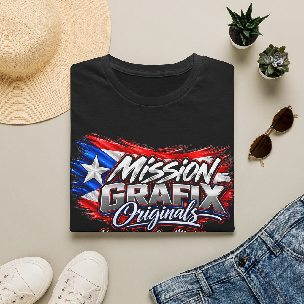 Mission Grafix Puerto Rican Flag T-Shirt