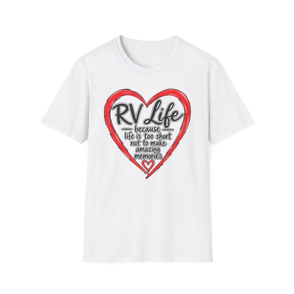 RV Life Heart Graphic T-Shirt
