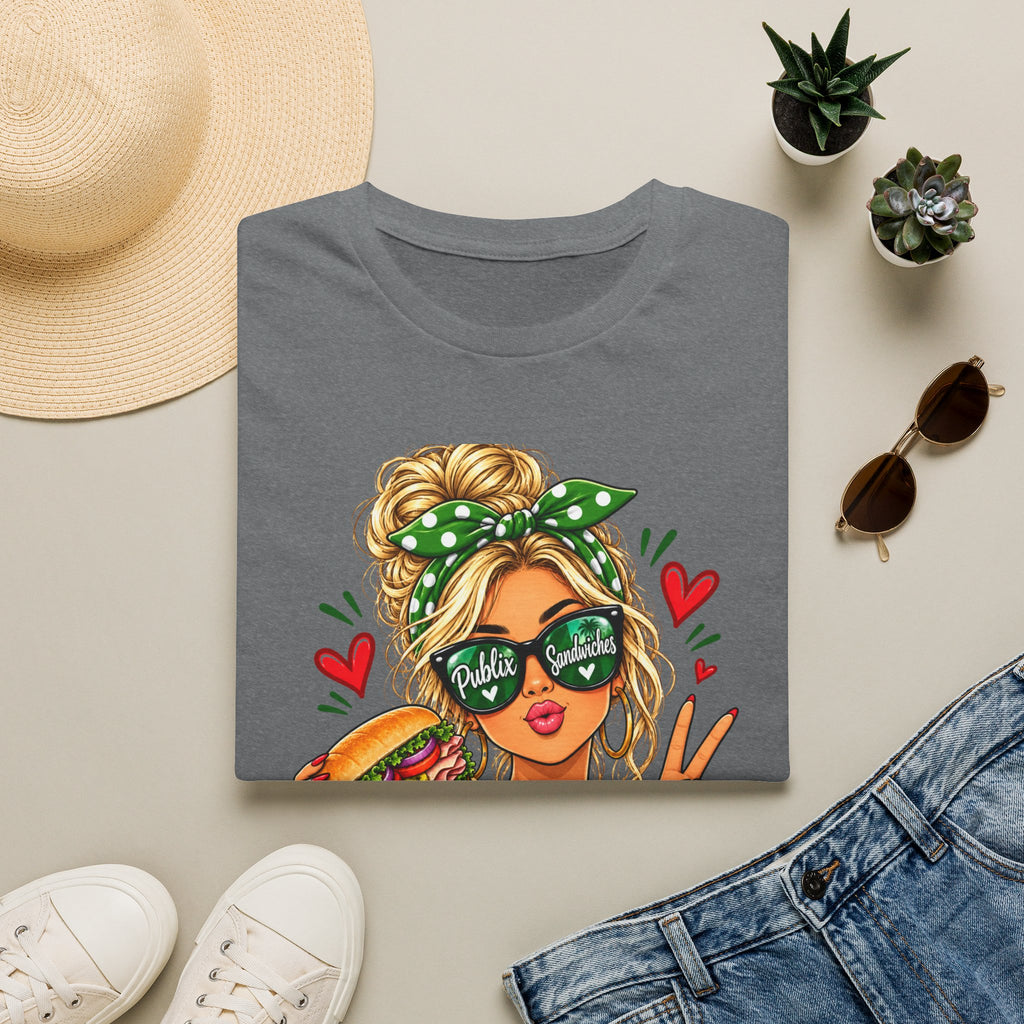 Publix Sandwiches Influencer Girl (Black Hair) T-Shirt