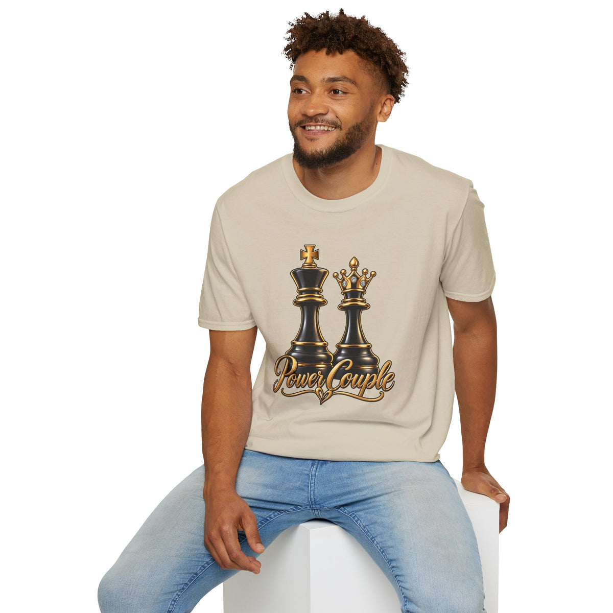 King & Queen Power Couple T-Shirt