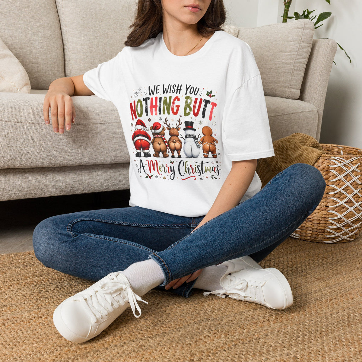 We Wish You Nothing Butt A Merry Christmas T-Shirt