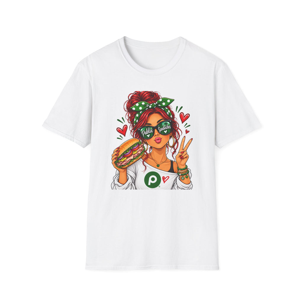 Publix Sandwiches Influencer Girl (Red Head) T-Shirt