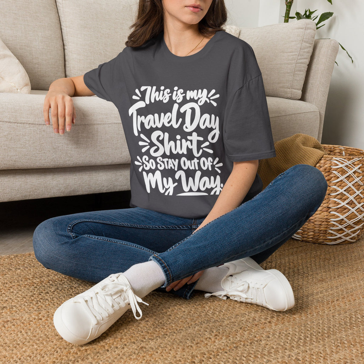My Travel Day (White Text) T-Shirt