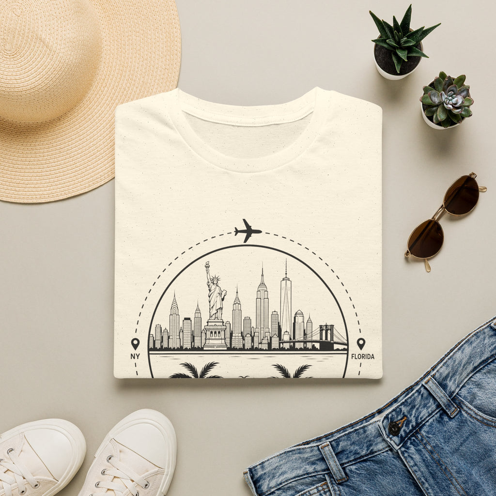 NY to FL Sphere T-Shirt