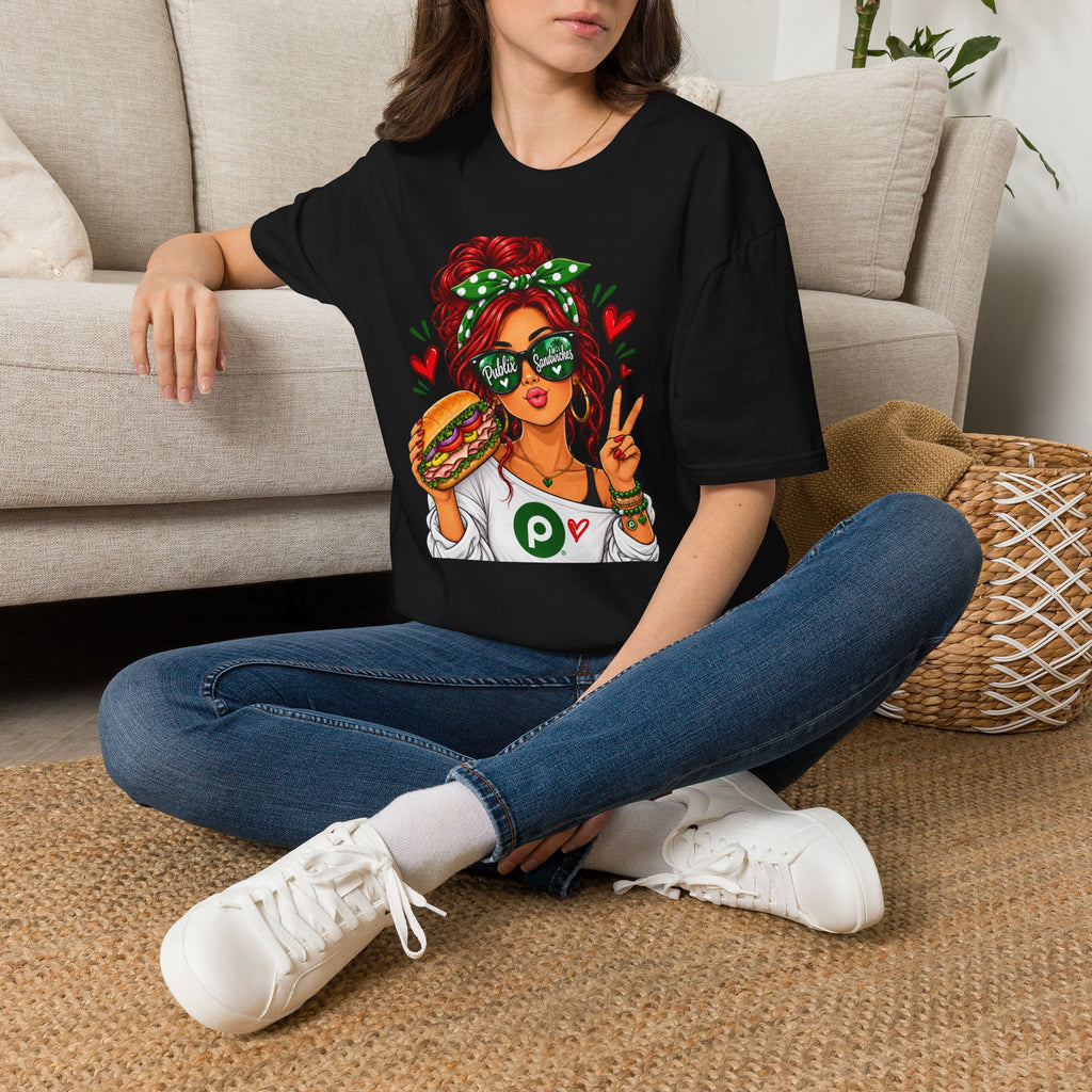 Publix Sandwiches Influencer Girl (Red Head) T-Shirt