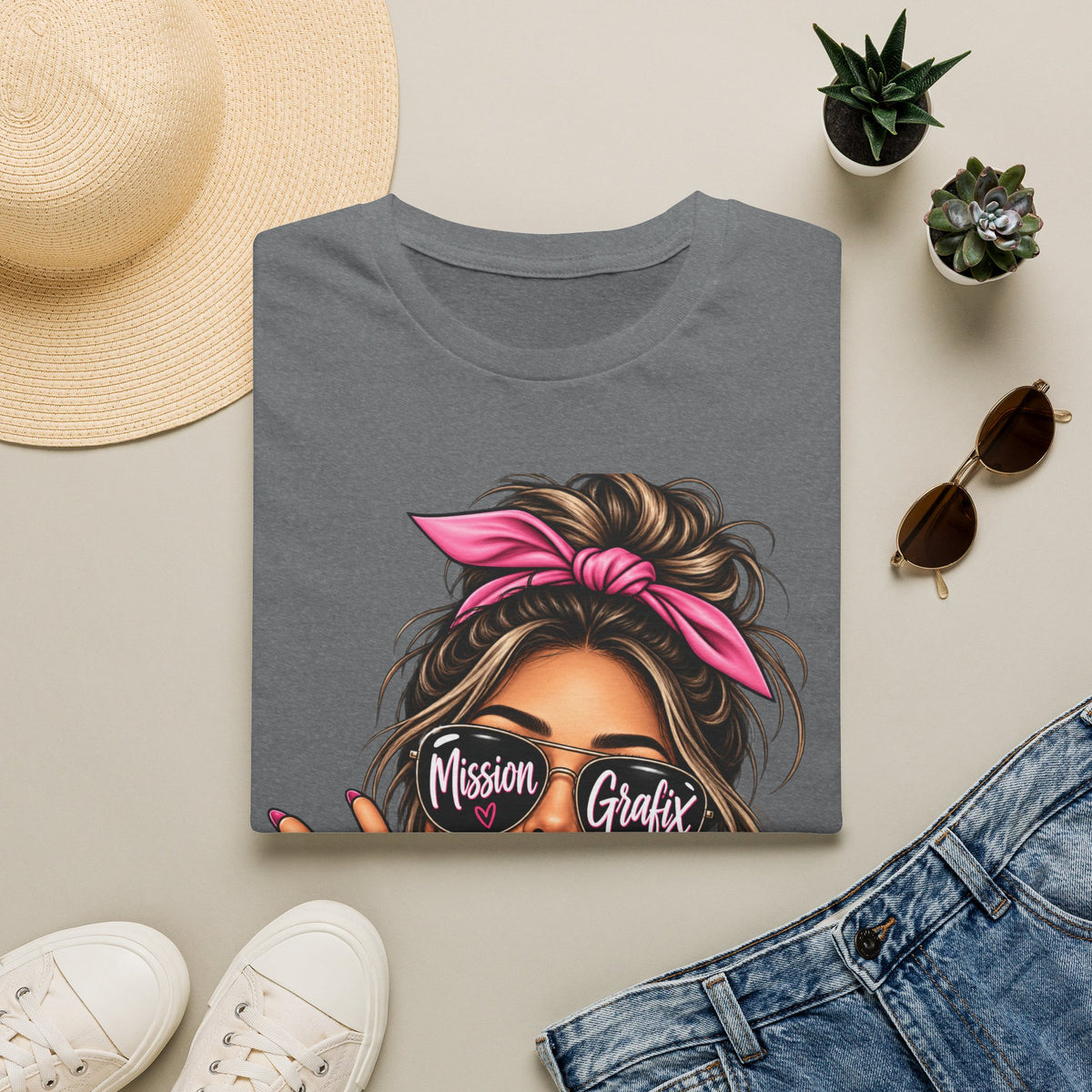 Mission Grafix Influencer Girl T-Shirt