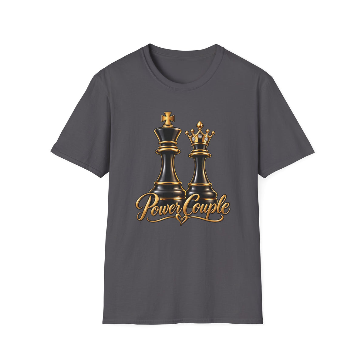 King & Queen Power Couple T-Shirt