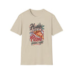 Home Is Where the Pizza Is Folded Right T-Shirt