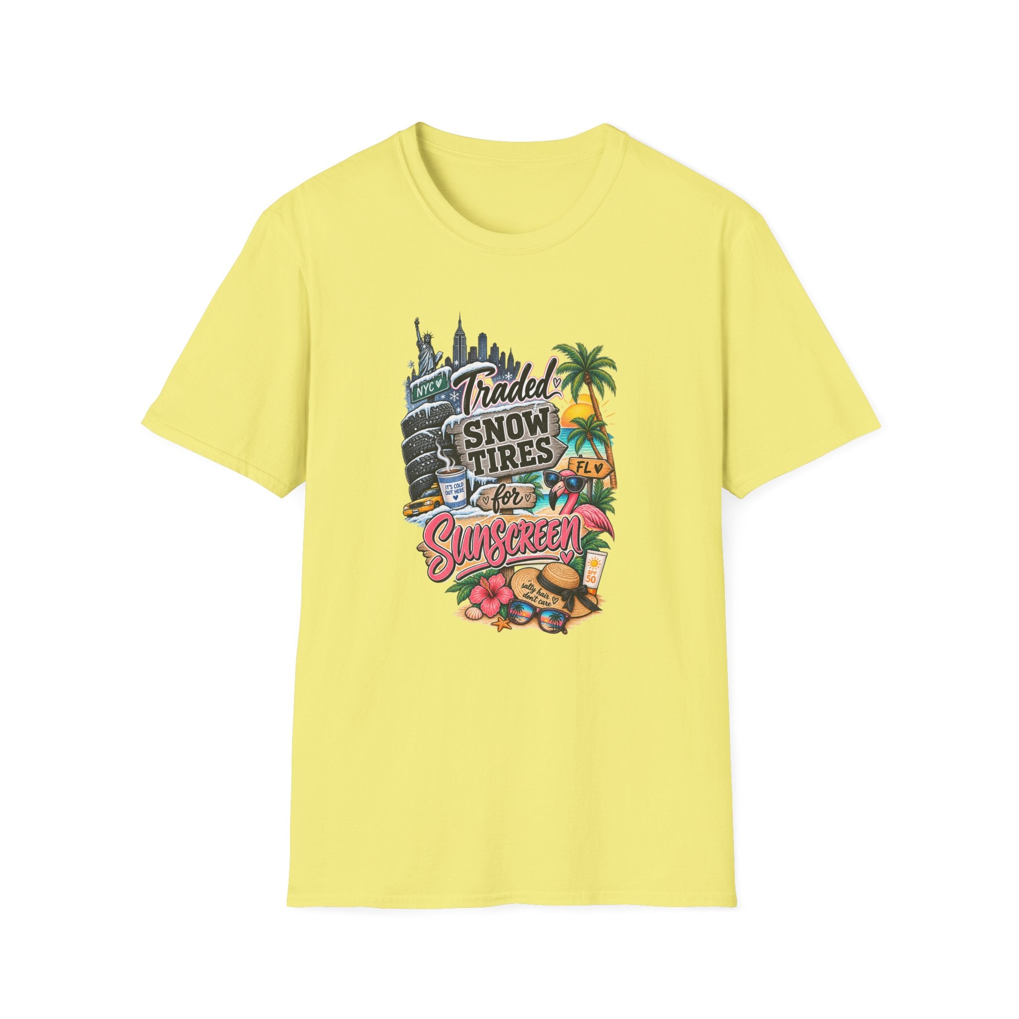 Traded Snow Tires for Sunscreen II T-Shirt