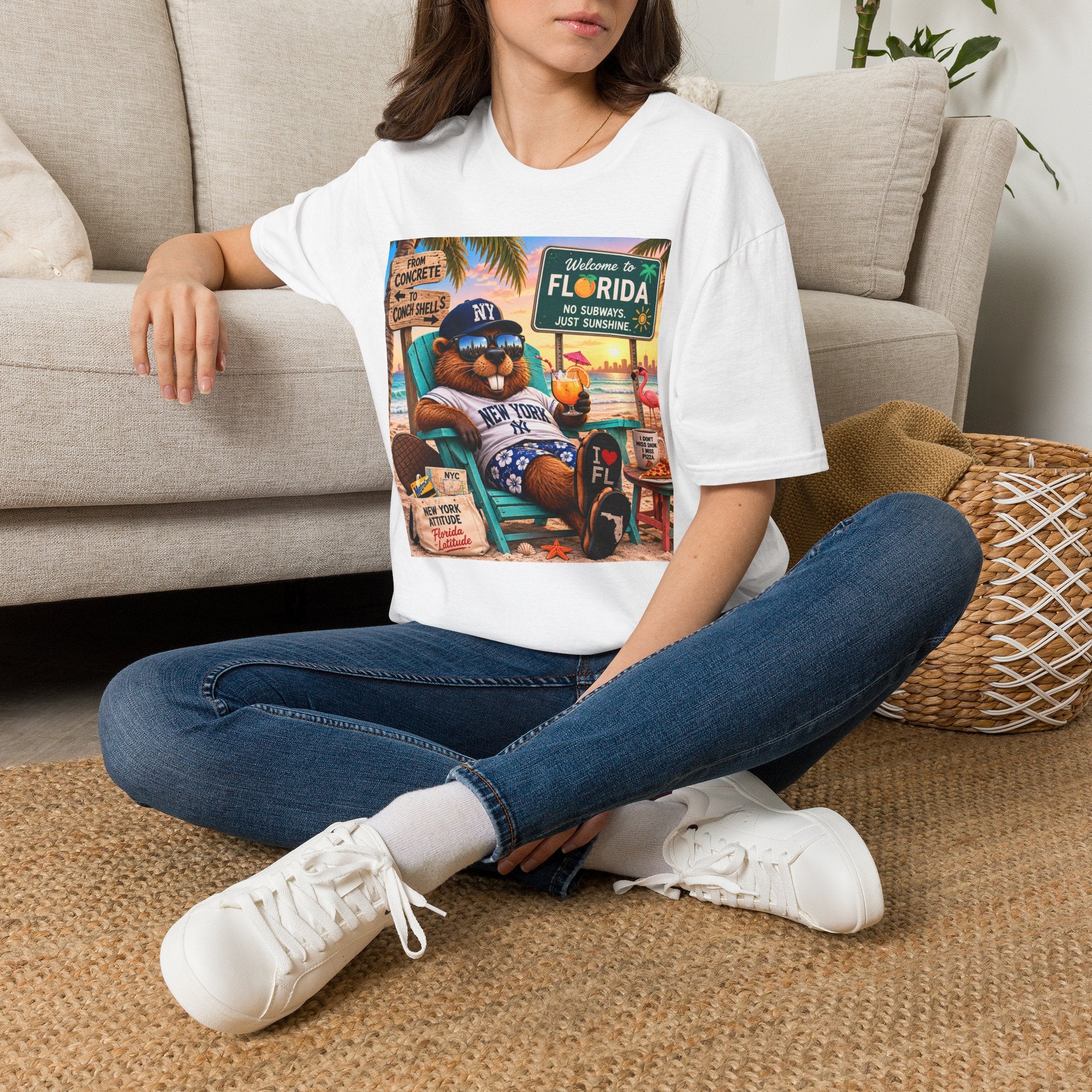 Beaver's NY to FL Escape T-Shirt