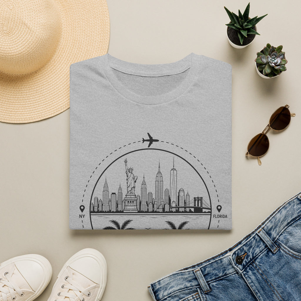 NY to FL Sphere T-Shirt