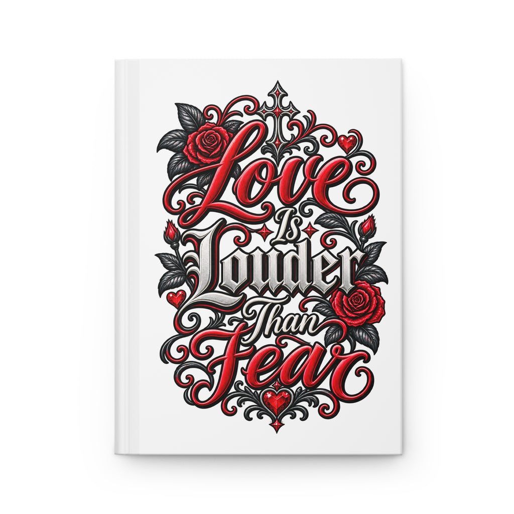Love Is Louder Than Fear - Journal Hardcover