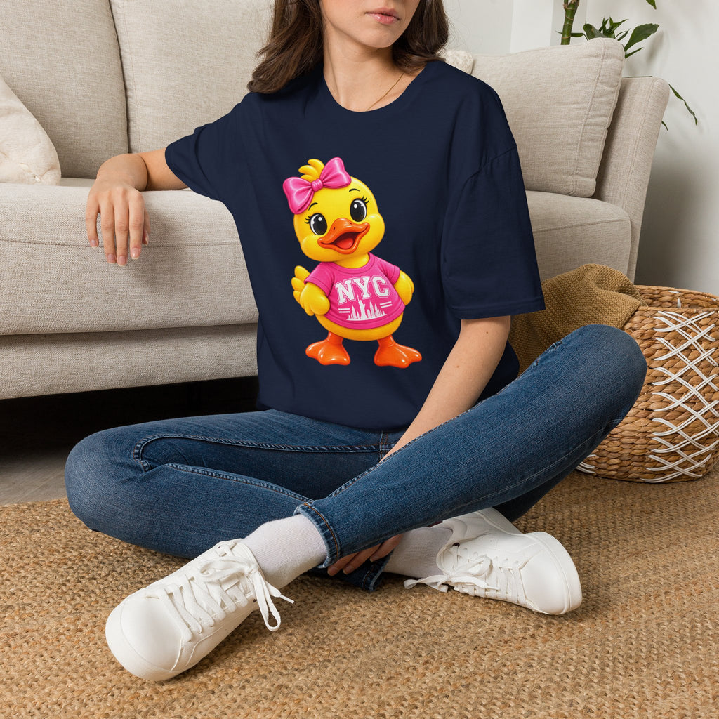 NYC Varsity Girl Rubber Duck T-Shirt