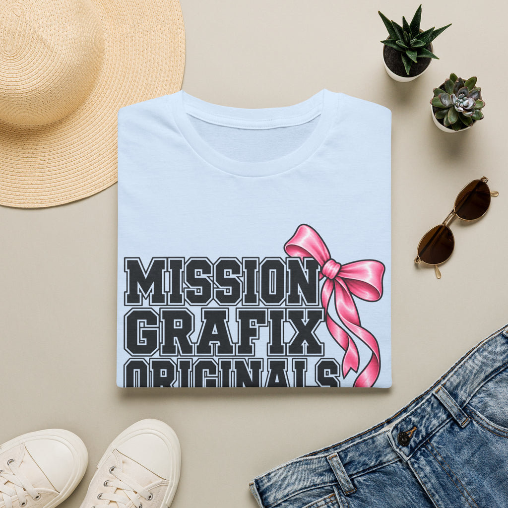 Mission Grafix Varsity Pink Bow II T-Shirt
