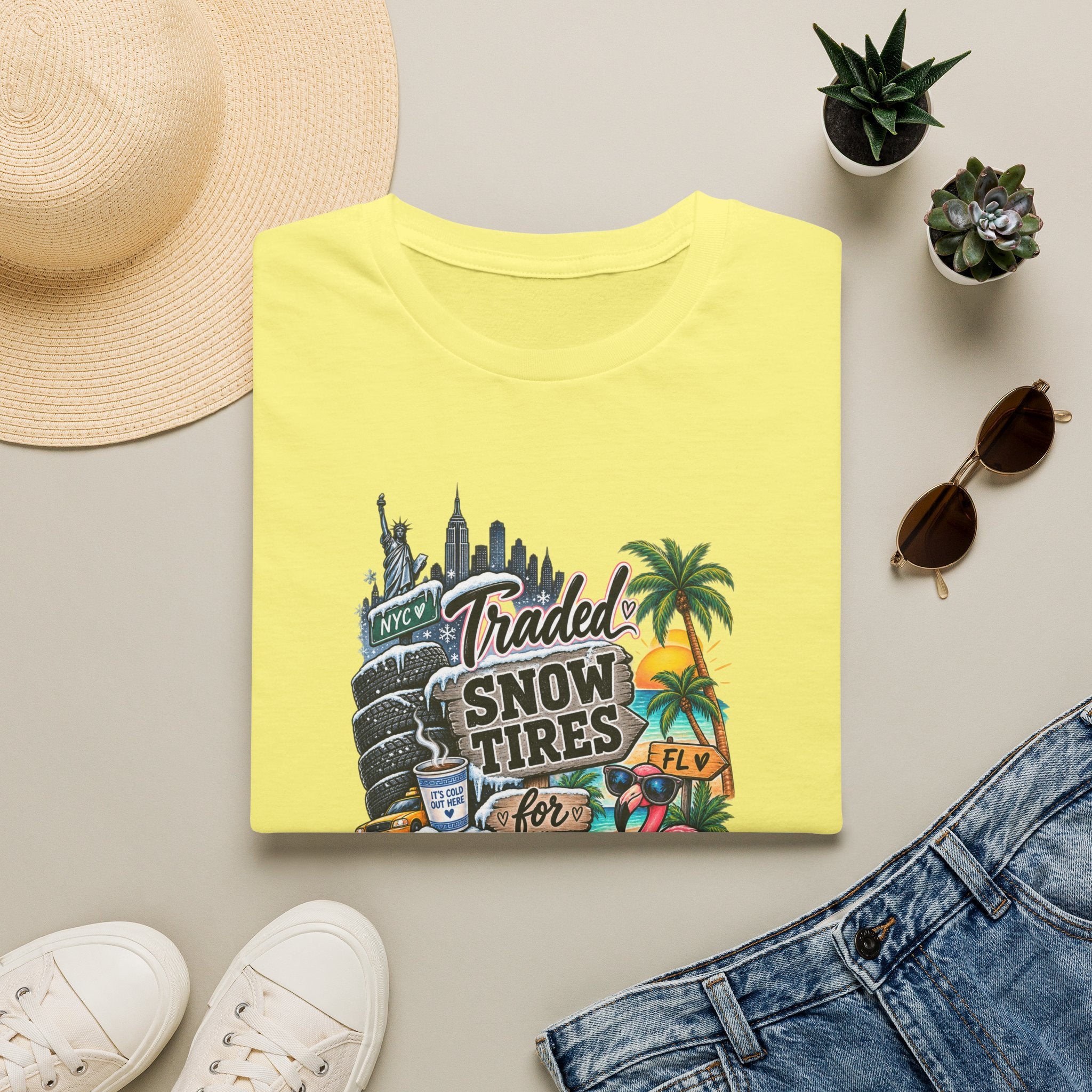 Traded Snow Tires for Sunscreen II T-Shirt