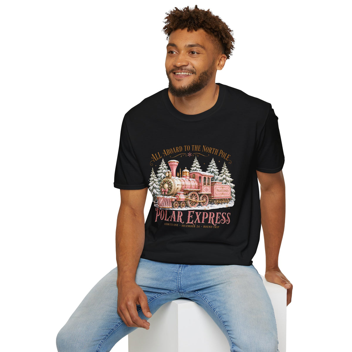 Pink Polar Express T-Shirt