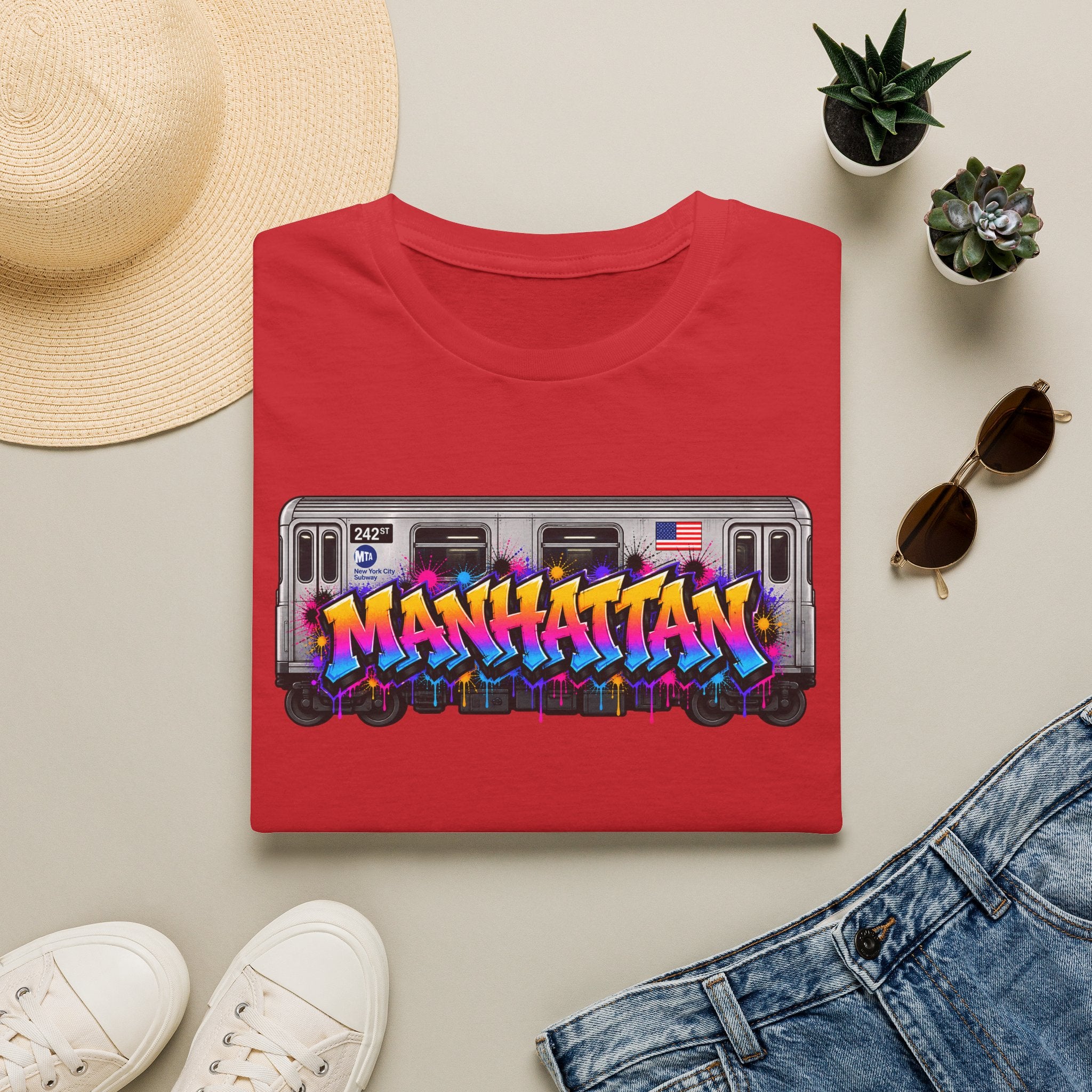 Manhattan Subway Graffiti T-Shirt