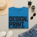 Design. Print. Wear. Graphic Tee — Bold Typography T-Shirt
