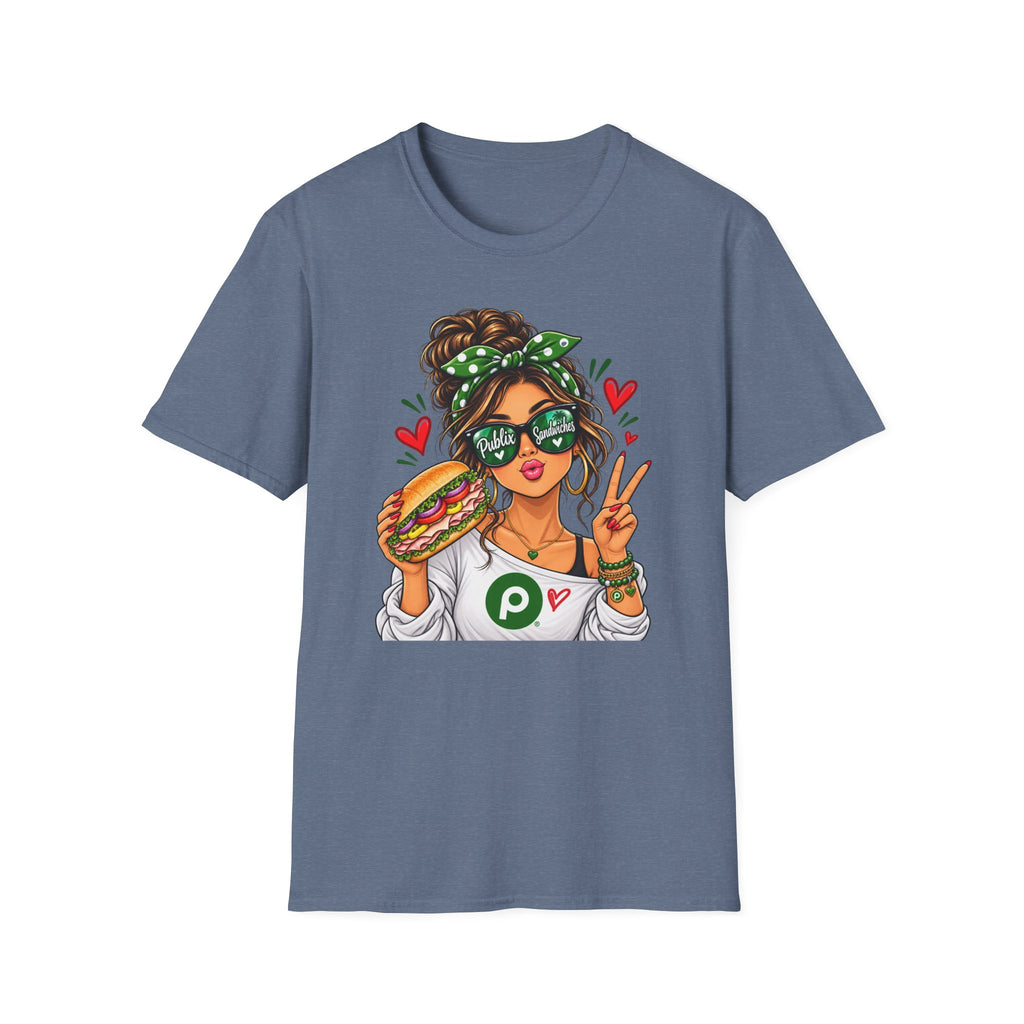 Publix Sandwiches Influencer Girl (Brunette) T-Shirt