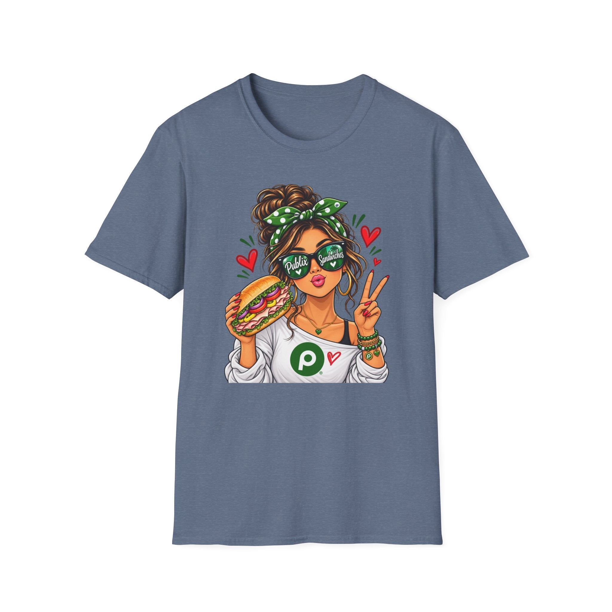 Publix Sandwiches Influencer Girl (Brunette) T-Shirt
