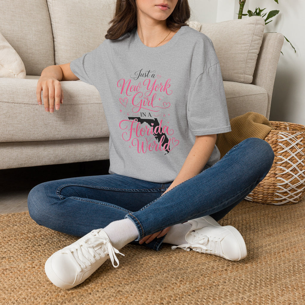 NY Girl in a FL World III T-Shirt