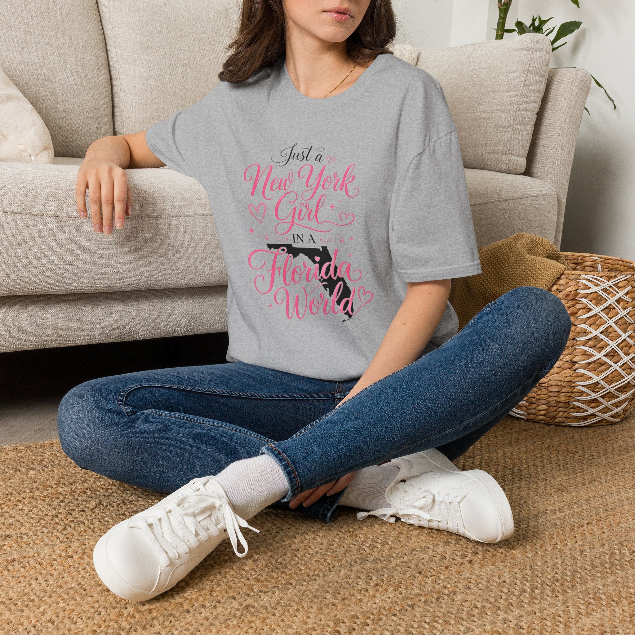 NY Girl in a FL World III T-Shirt