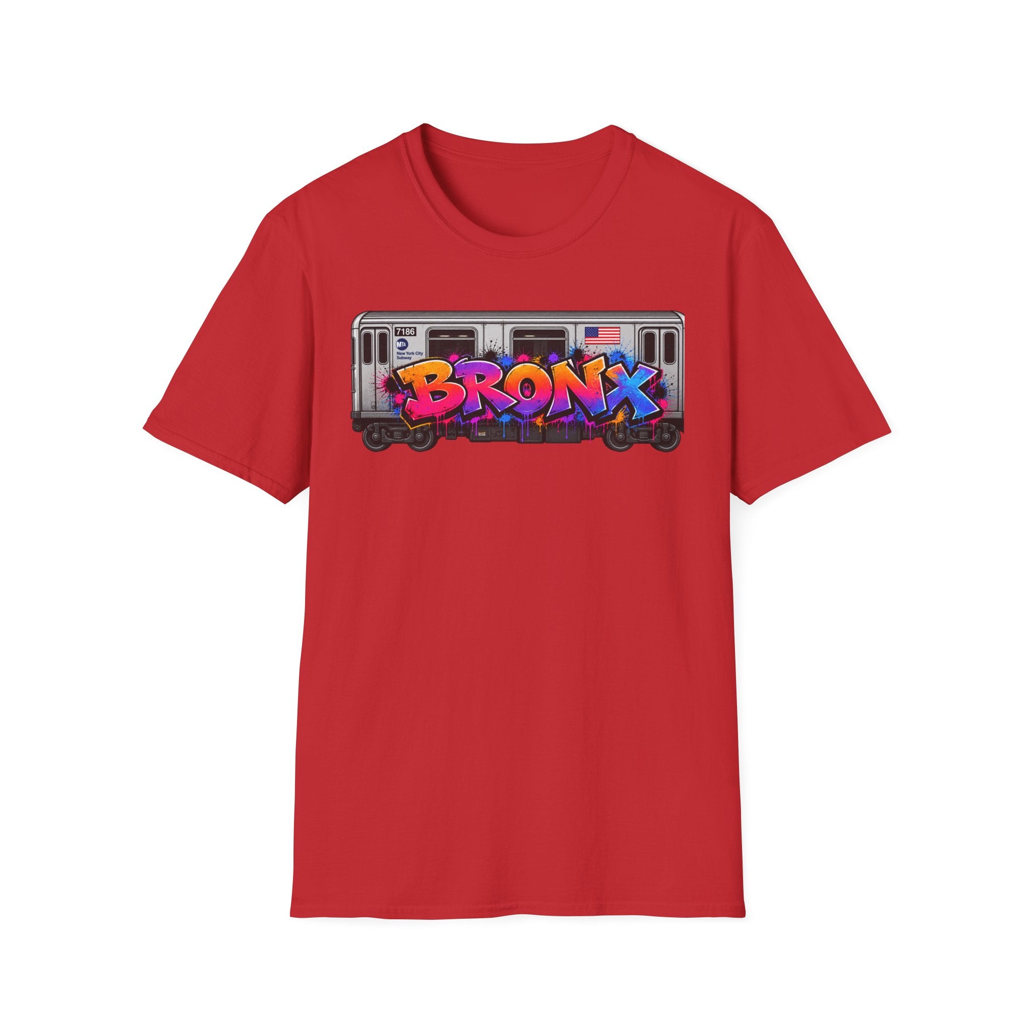 Bronx Graffiti Subway Car T-Shirt