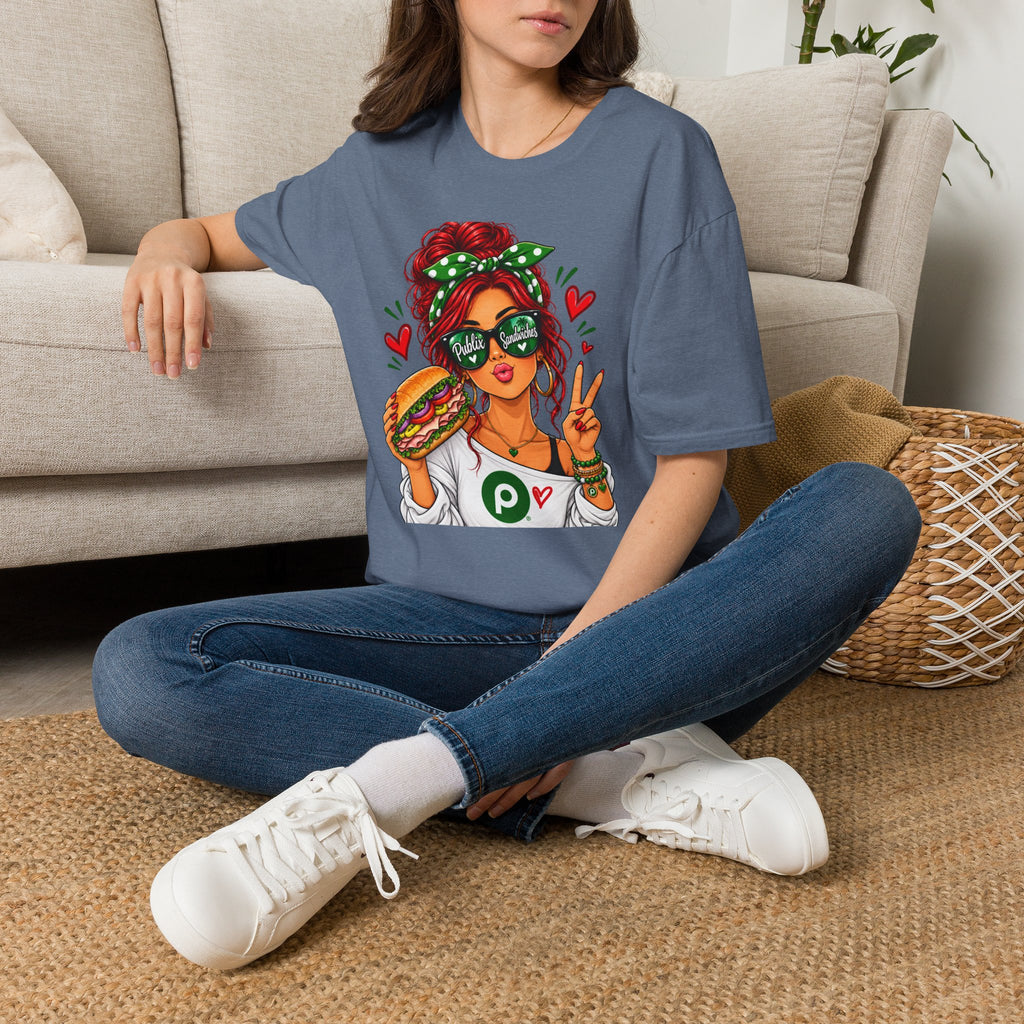 Publix Sandwiches Influencer Girl (Red Head) T-Shirt