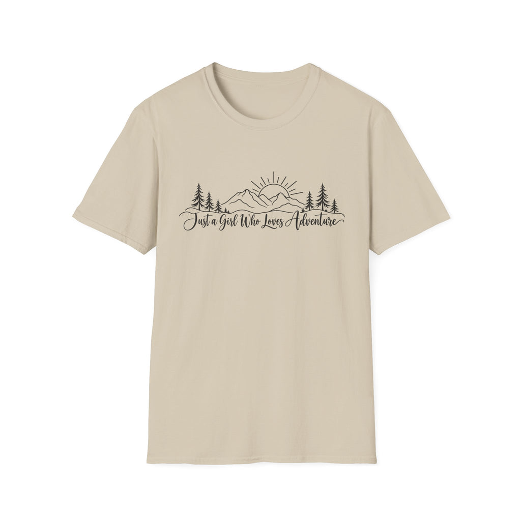 Just A Girl Who Loves Adventure T-Shirt