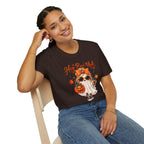 Hey Boo-tiful Ghost Girly T-Shirt