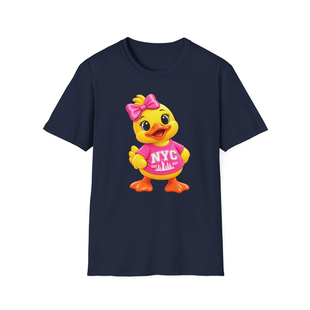 NYC Varsity Girl Rubber Duck T-Shirt