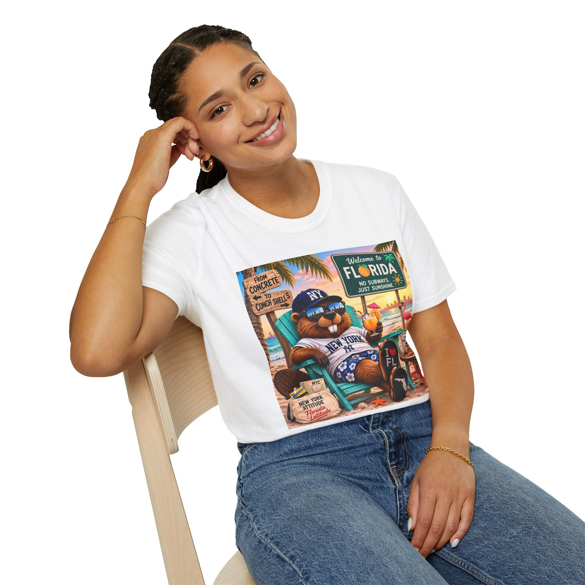 Beaver's NY to FL Escape T-Shirt