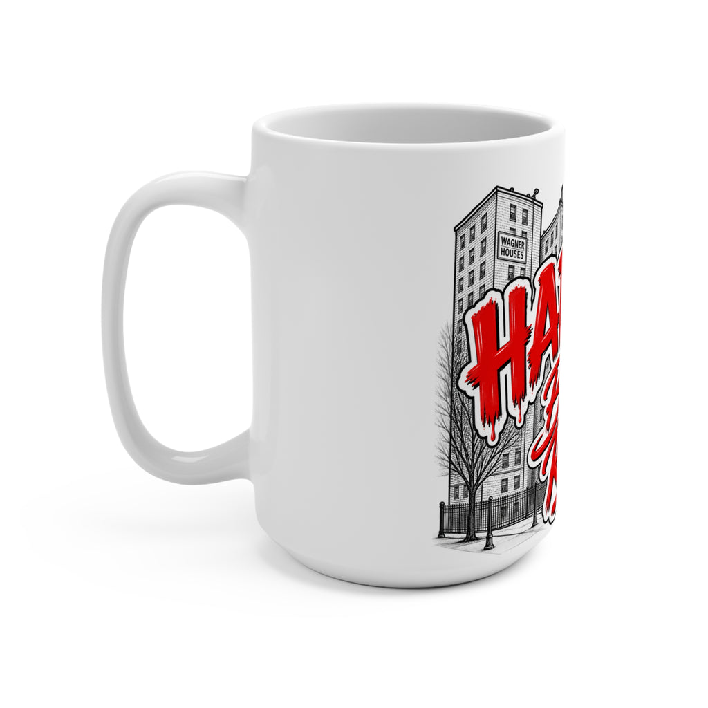 Harlem Born & Raised Mug | City Skyline Illustration
